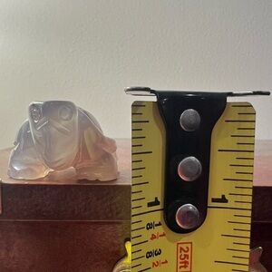 Purple Fluorite Snapping Turtle 🐢 Crystal Carving